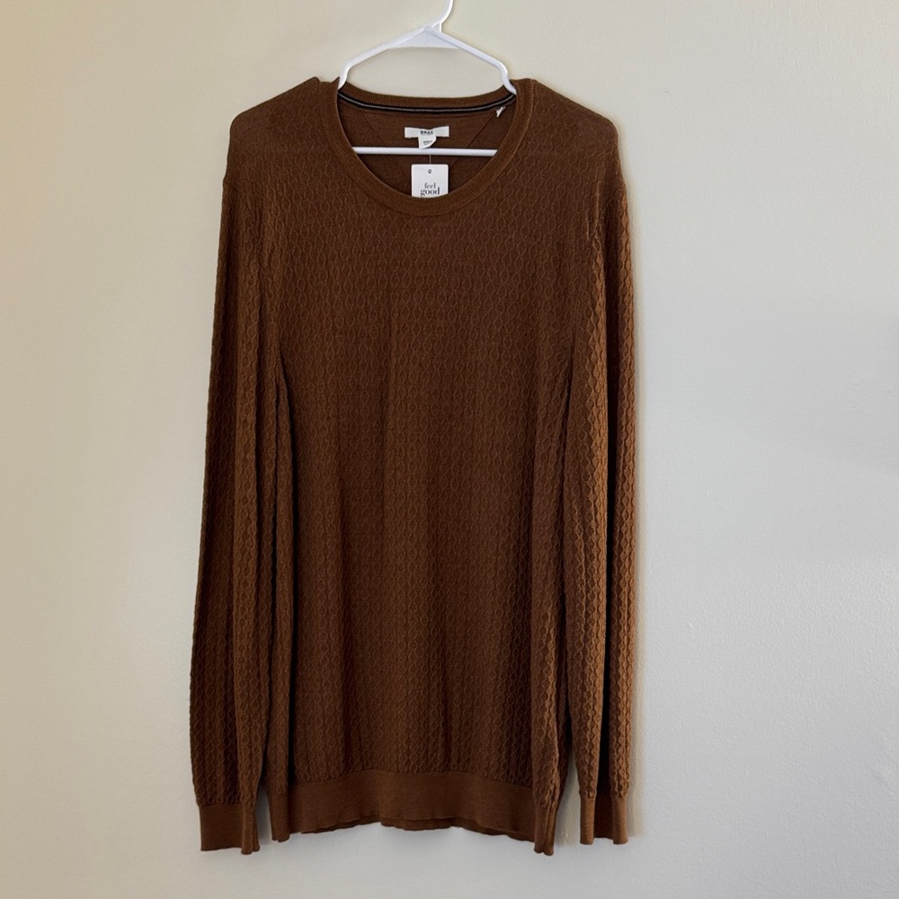BRAX Rick Neutral Lightweight Sweater - Picture 1 of 5